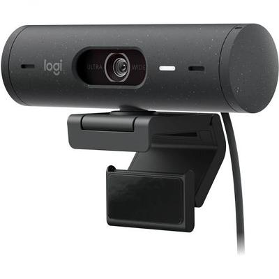 Logitech Brio 300 1080p Full HD Webcam (White) 960-001441 B&H