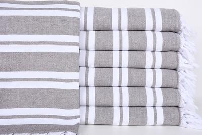 Organic Cotton Striped Terry Towels