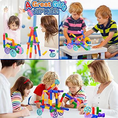 FUBAODA STEM Learning Pipe Tube Toys, Tube Locks Construction Building  Blocks 96 Pcs - Multicolor Educational Building Blocks Set with Wheels&  Spouts & Joints for Kids Ages 3+ - Yahoo Shopping