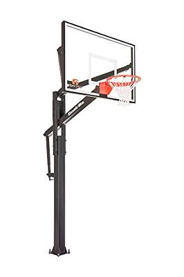 Dominator Pro 72 Basketball Hoop - Shatterproof Aluminum Backboard