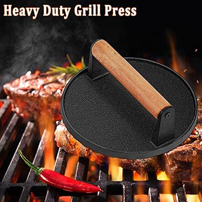 HULISEN Griddle Accessories for Blackstone, Stainless Steel Burger Press  Kit with Burger Spatula, Burger Smasher for Griddle Flat Top Grill Cooking,  Grill Press for Barbeque Hamburger Steak Meat - Yahoo Shopping