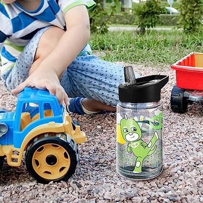 2 Pack with Straw for School Kids Boys Girls,12OZ Children Toddler