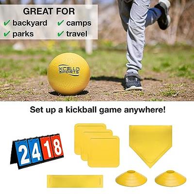 Complete Sports Ball Set with Bag - Soccer, Basketball, Kickball +