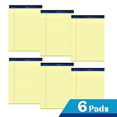  KAISA Colored Legal Pad Writing Pads 8.5x11 inch