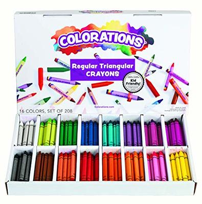Lebze 12 Colors Toddler Crayons, Non Toxic Crayons Silky Crayons
