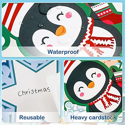 Christmas Cardstock Cutout Circles for Freshies | 24 Cardstock Cutouts For  Freshies | 3 Inch Circles | Christmas Card Stock Supplies | 6 Christmas