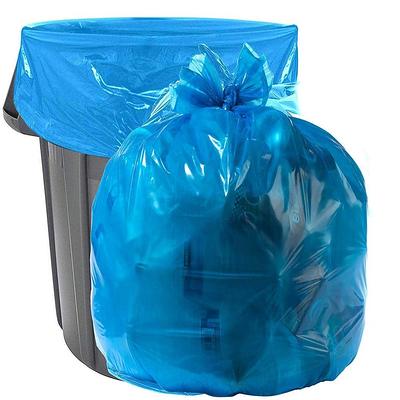 3 Mil 60 Gallon Contractor Trash Bags - 38Wx58H Heavy Duty Black Bags for  G