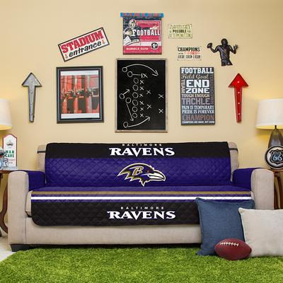 Baltimore Ravens 50 x 60 Repeat Tonal Logo Flannel Fleece Blanket