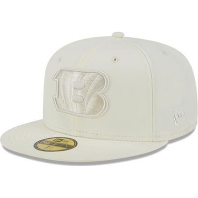 Men's New Era Cream Cincinnati Bengals Retro 59FIFTY Fitted Hat