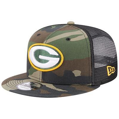 Men's New Era Cream Green Bay Packers Color Pack 9FIFTY Snapback Hat