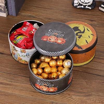 Round Cookie Tin Box  Tin boxes, Confectionery, Cookie tins