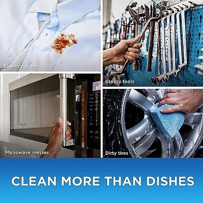 Dawn Dish Soap Platinum Dishwashing Liquid + Non-Scratch Sponges for  Dishes, Refreshing Rain Scent, Includes 3x24oz + 2 Sponges (Packaging May  Vary)