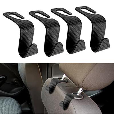 Yolev 4 Pack Car Seat Headrest Hook Auto Seat Hook Hangers Storage