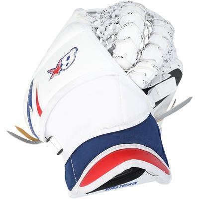 Igor Shesterkin New York Rangers Game-Used White Brians Goalie Pads from  the 2021-22 NHL Season