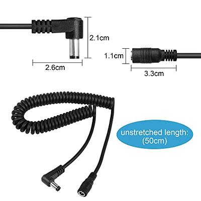 Universal 5V DC Power Cable USB to DC 5.5x2.1mm 3.5mm 4.0mm 4.8mm