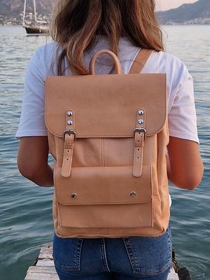 Note Bag in Tan - Women