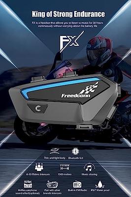  FreedConn Motorcycle Bluetooth Headset FX 2-10 Riders