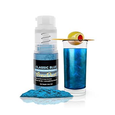 Buy Teal Edible Glitter Spray Pump for Drinks