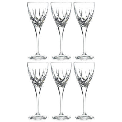 Colored Crystal Wine Glass Set of 6, Large Stemmed 12 oz Glasses, Great for  all Occasions & Special …See more Colored Crystal Wine Glass Set of 6