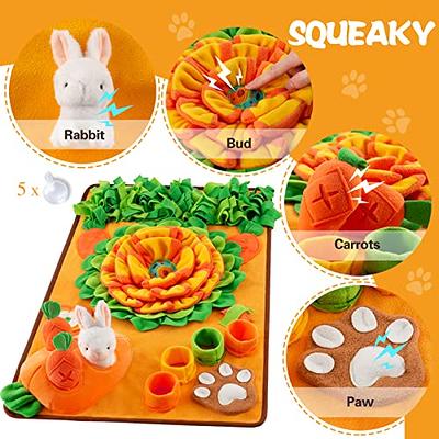 Vivifying Snuffle Mat for Dogs, Adjustable Dog Treats Feeding Mat for Slow  Eating and Keep Busy, Interactive Dog Puzzle Toys Encourages Natural