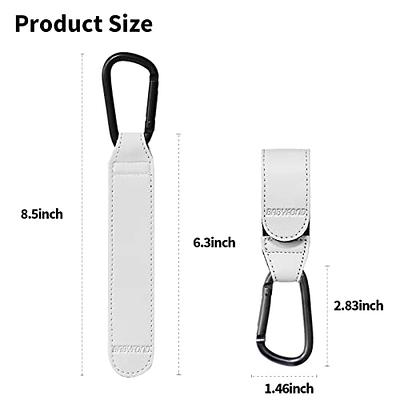2 Pcs Stroller Hooks for Hanging, Portable Leather Style Stroller Clip  Straps, Baby Stroller Hooks for Diaper Bags Grocery Shopping Bags, Mommy Hook  for Stroller (White) - Yahoo Shopping