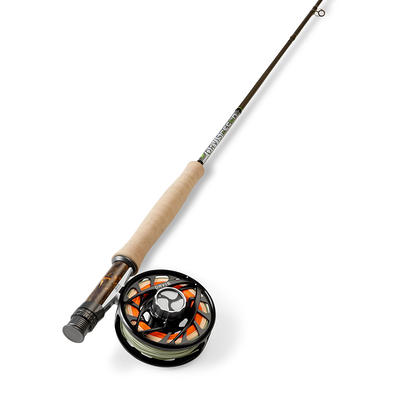 Recon® Fly Rod Premium Outfit Green Size 6-Weight. 9' Graphite