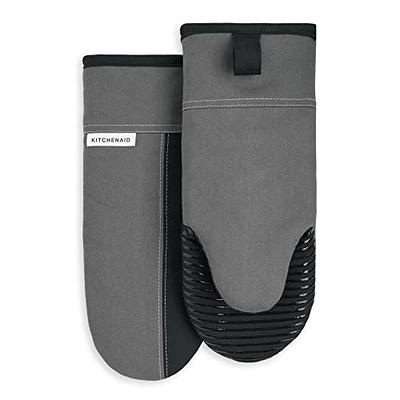 KitchenAid Beacon Pot Holder Set - 2 Pack - Silver / Black 7 x 10 in