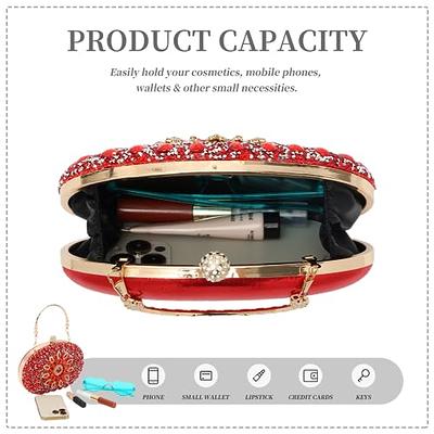 New Women's Wedding Clutch Evening Bag Small Female Handbag Luxury