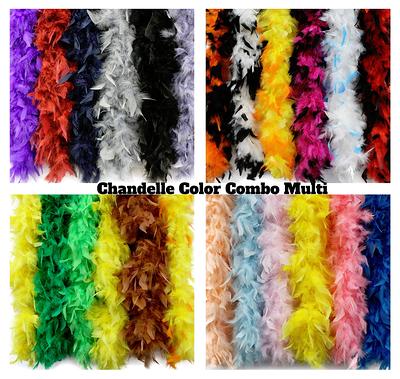 Feather Boas With Heart Rimless Sunglasses4 Ft Chandelle Feather