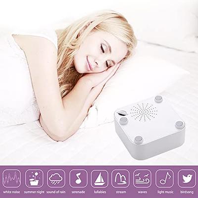 White Noise Machine - Dreamegg Baby Sleep Sound Machine, Portable Sound  Machine for Sleep Travel, 11 Soothing Sounds, Night Light, Timer, Child  Lock, USB Rechargeable Noise Machine for Nursery Gift - Yahoo Shopping