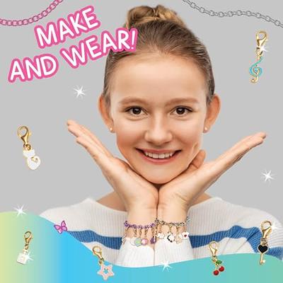 CharmWow DIY Necklace & Bracelet Making Kit for Girls - Kids Jewelry Making  Kit for Girls 8-12, Birthday Gifts for Girls, Tweens, & Teens - Crafts for