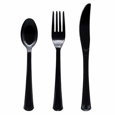 Infinity Black Cutlery Combo 8 ct