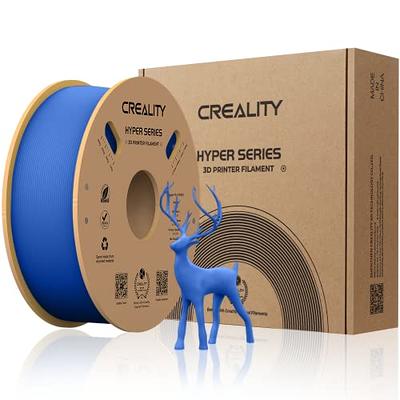 Creality PLA Filament Hyper PLA High Speed 3D Printer Filament 1.75mm  1kg(2.2lbs)/Spool Dimensional Accuracy for Most FDM Printe