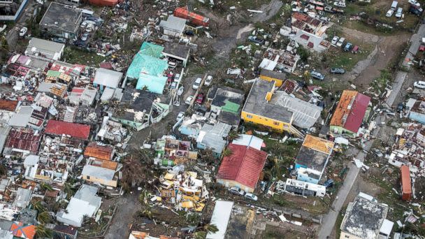 PHOTO: A view of the aftermath of Hurricane Irma on Sint Maarten Dutch part of Saint Martin island in the Caribbean, Sept. 6, 2017. (Netherlands Ministry of Defense via Reuters)