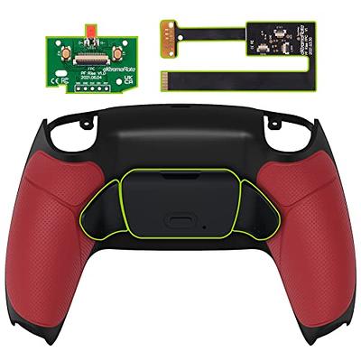 eXtremeRate Chameleon Green Purple Programable Rise 2.0 Remap Kit for PS5  Controller BDM-010 020, Upgrade Board & Redesigned Back Shell & Back Button  Attachment for PS5 Controller - Without Controller : : Video Games