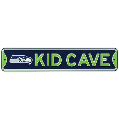 NFL Round Distressed Sign: Seattle Seahawks