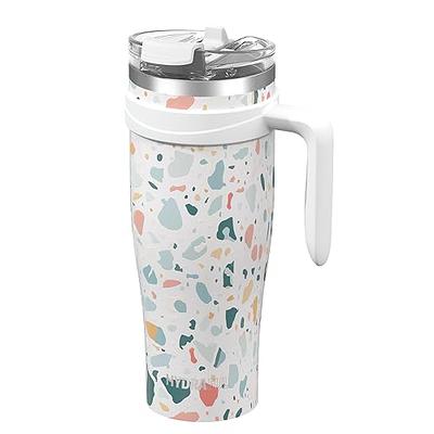 Hydraful 50 oz Tumbler with Handle and Straw, Insulated Stainless Steel  Large Leak Proof travel Cup,…See more Hydraful 50 oz Tumbler with Handle  and