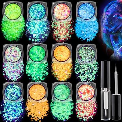 CCbeauty Liquid Face Paint 8 Colors Sweatproof Smudgeproof Makeup,  Waterproof UV Glow Neon Eyeliner Set, Body Painting Kit for Artist Kids  Halloween Tattoo Pens Christmas Birthday Gift - Yahoo Shopping