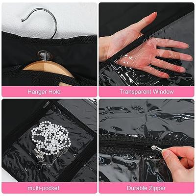 MISSLO Breathable Wedding Dress Garment Bag Zipper Pockets Handle