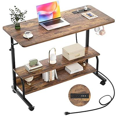 STANDING DESK, Laptop Stand, Wood Work Station, Home Office, Modern Desk,  Adjustable Desk Stand, Sit Stand Desk 