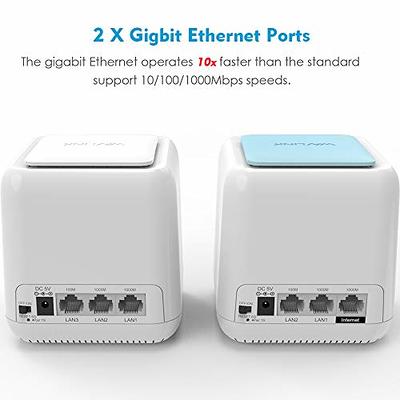 2024 Release WiFi 6 Extenders Signal Booster for Home, 2.4Gb/s Speed  Longest Range Up to 12,000sq.ft, Internet Amplifier with Ethernet Port,  Dual Band