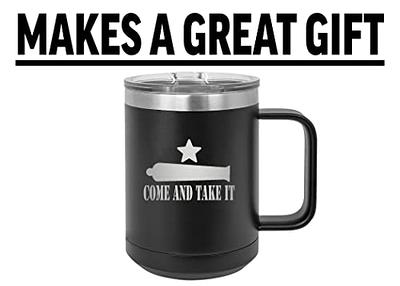 Insulated Coffee Mug with Handle, 15oz, Military Gifts