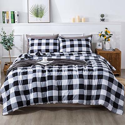 Utopia Bedding Queen Size Comforter Set with 2 Pillow Shams - Bedding  Comforter Sets - Down Alternative Grey Comforter - Soft and Comfortable 