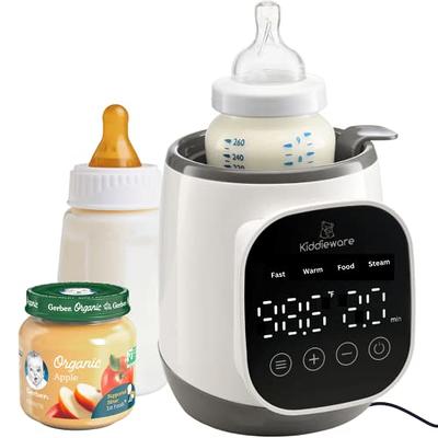 Grownsy Baby Bottle Warmer Bottle Warmer 8-in-1 Fast Baby Food Heater&bpa-free Warmer with LCD Display Accurate Temperature Control for Breastmilk