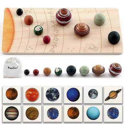 Planets for Kids Solar System Toys, Fun Party Favors Solar Planet Balls  Toys for 2 3 4 Year Old Boys,10 Pcs 