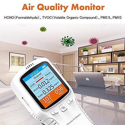 IGERESS Air Quality Monitor for Formaldehyde, VOC, PM2.5, PM1.0, PM10