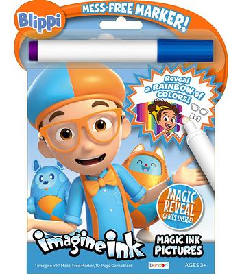 Bendon Imagine Ink Magic Ink Pictures and Game Book with Mess Free