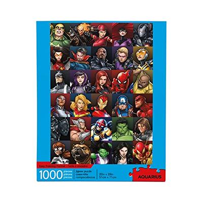 AQUARIUS Marvel Puzzle Superheroes (1000 Piece Jigsaw Puzzle) - Officially  Licensed Marvel Merchandise & Collectibles - Glare Free - Precision Fit 