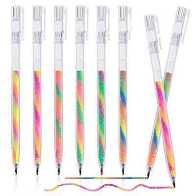 200 PCS Gel pens Set 100 Colored Gel Pen with 100 Refills Fine Tip Glitter  Gel pens with Canvas Bag Kids Adults Coloring Books