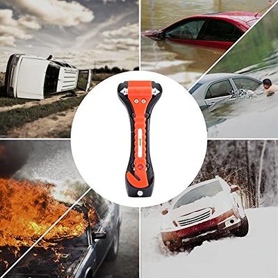 Car Window Breaker Car Safety Hammer Metal Auto Emergency Window Glass  Breaker Car Life-Saving Escape Rescue Safety Hammer